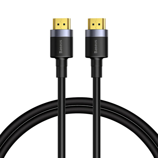 Baseus Videokabel, HDMI - HDMI, 4K, 1m, Zwart CADKLF-E01 