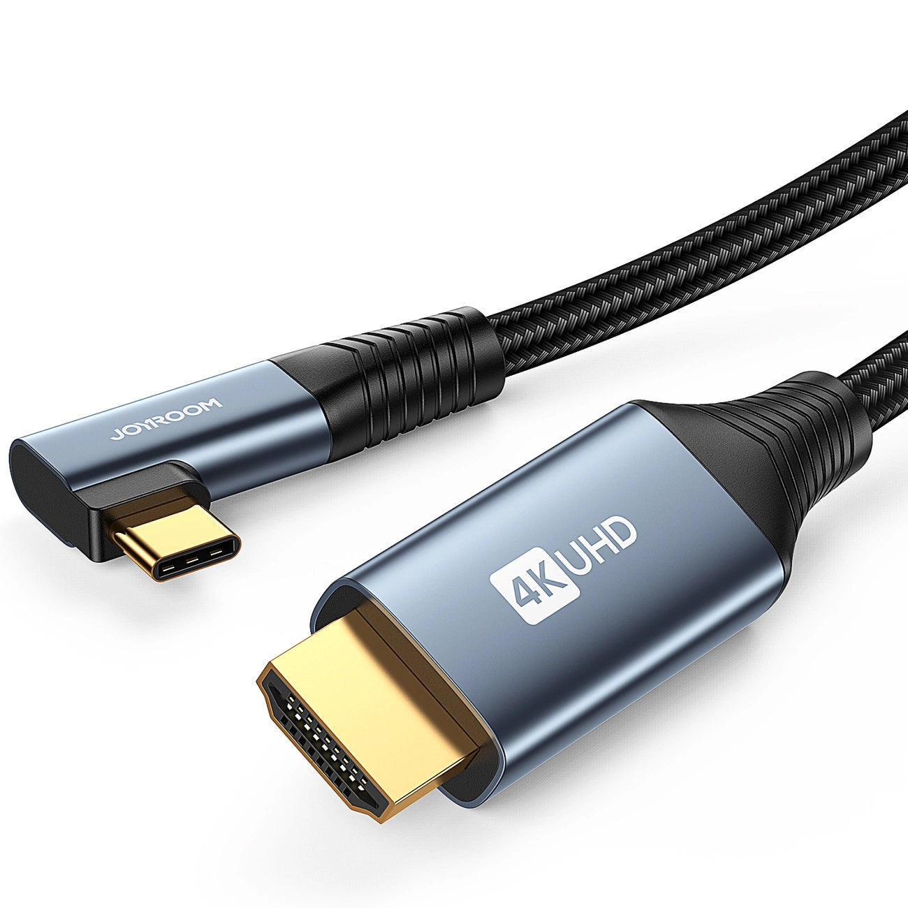 Audio- en Videokabel USB-C - HDMI Joyroom SY-20C1 Angled, 2m, Gri