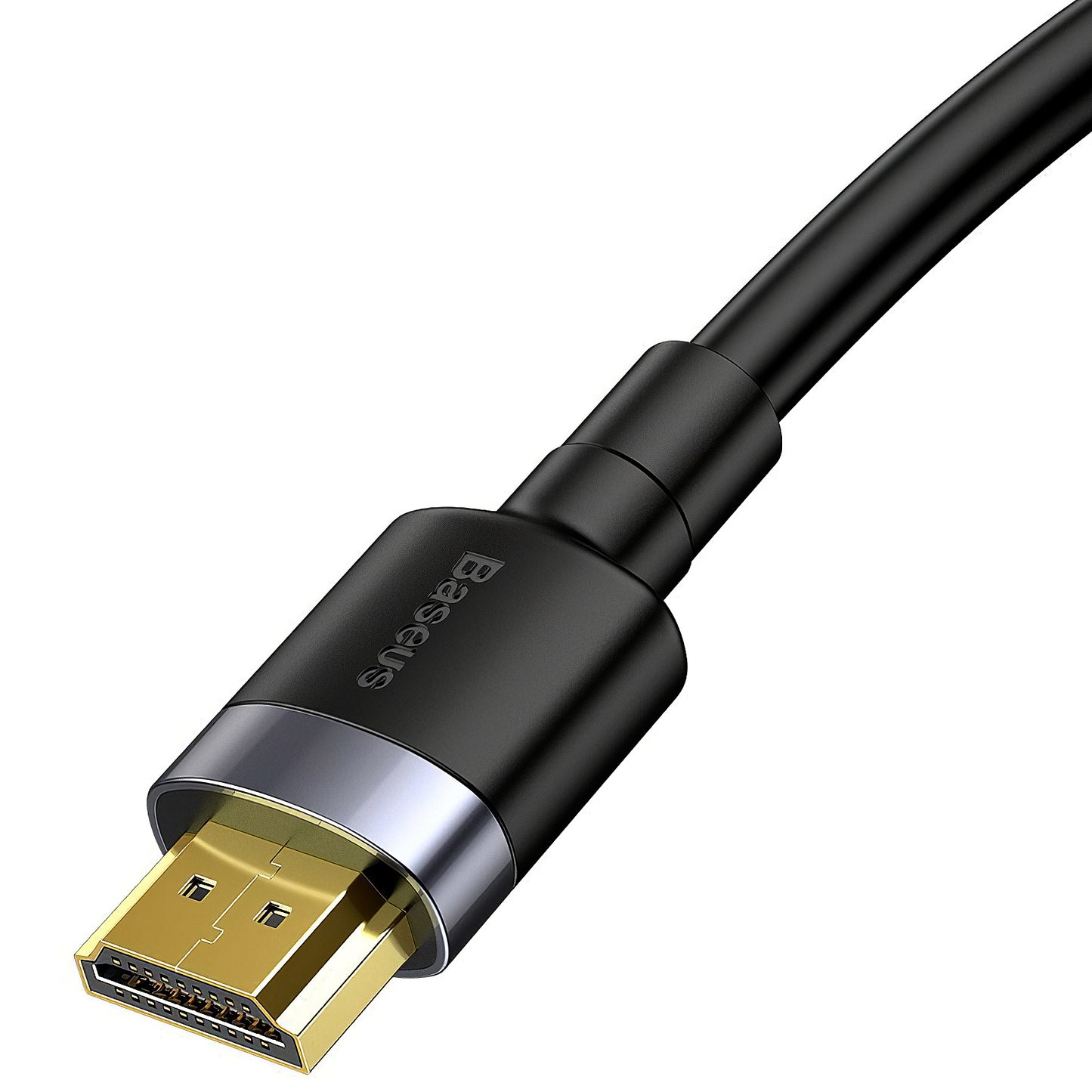 Baseus Videokabel, HDMI - HDMI, 4K, 1m, Zwart CADKLF-E01 