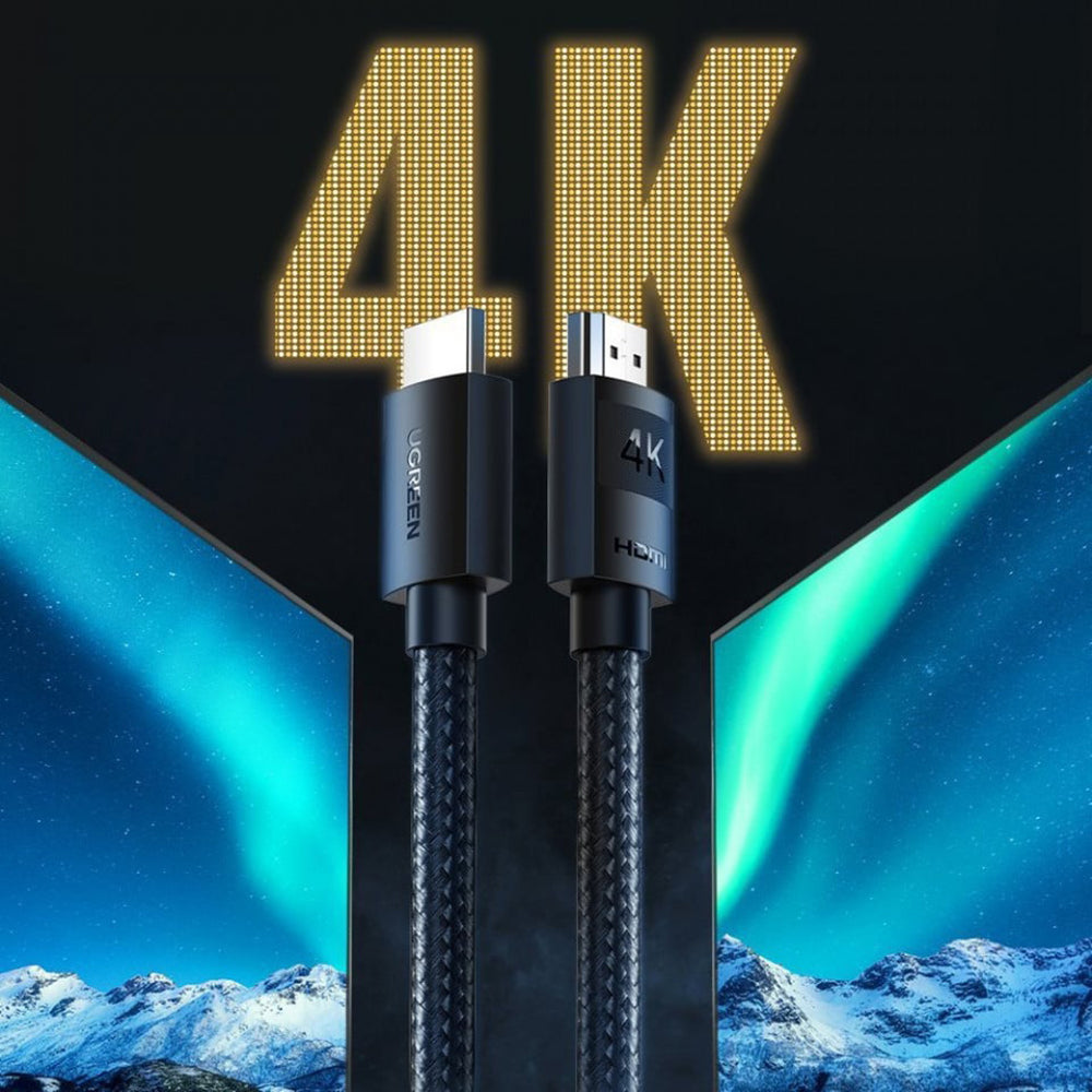 Video Kabel UGREEN HD119, HDMI - HDMI, 4K, 3m, Zwart
