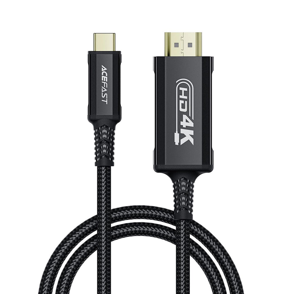 Audio- en Videokabel USB-C - HDMI Acefast C1-10, 1.8m, Zwart
