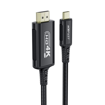 Audio- en Videokabel USB-C - HDMI Acefast C1-10, 1.8m, Zwart