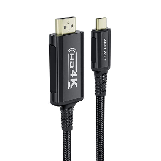 Audio- en Videokabel USB-C - HDMI Acefast C1-10, 1.8m, Zwart