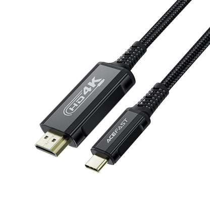 Audio- en Videokabel USB-C - HDMI Acefast C1-10, 1.8m, Zwart