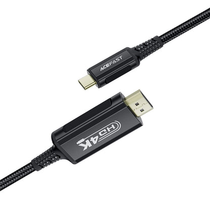 Audio- en Videokabel USB-C - HDMI Acefast C1-10, 1.8m, Zwart