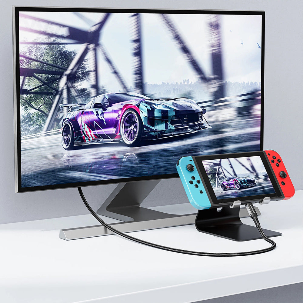 Audio- en Videokabel USB-C - HDMI Acefast C1-10, 1.8m, Zwart