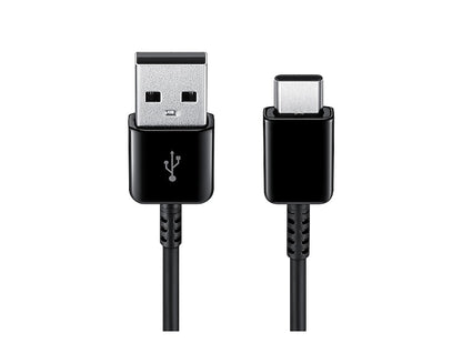 Samsung USB-A to USB-C Data and Charging Cable 2-Pack, 25W, 1.5m, Black EP-DG930MBEGGWWW