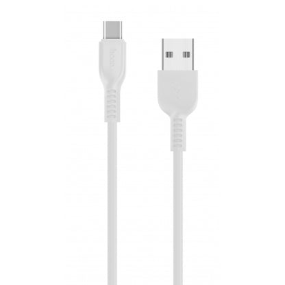 USB-A naar USB-C gegevens- en oplaadkabel HOCO Flash X20, 18W, 3m, wit
