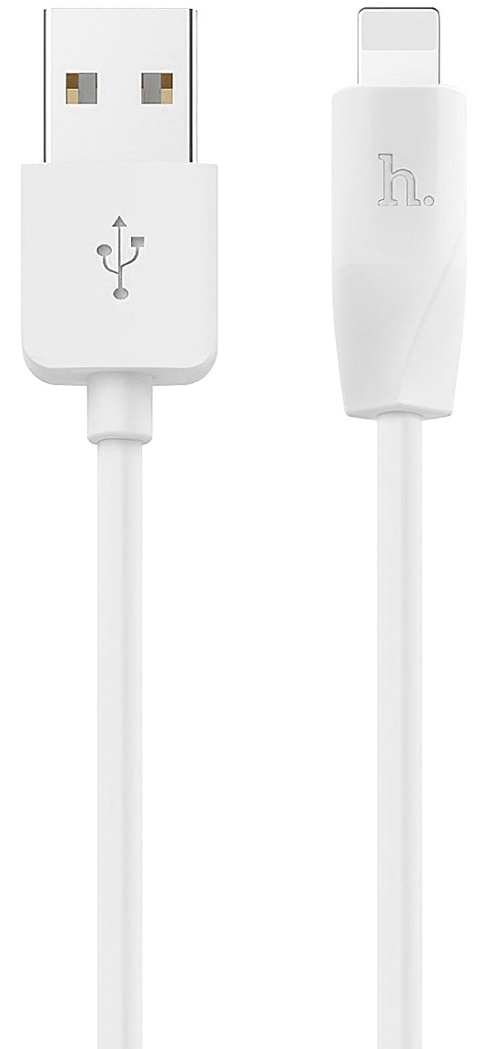 HOCO Rapid X1 USB-A - Lightning Data and Charging Cable, 18W, 3m, White