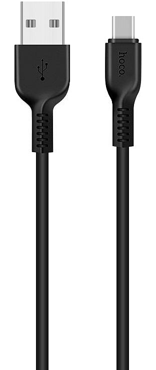 Data- en Oplaadkabel USB-A - USB-C HOCO X13 Easy, 18W, 1m, Zwart