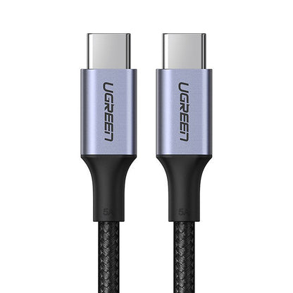 USB-C Data- en Oplaadkabel - USB-C UGREEN US316, 100W, 2m, Gri