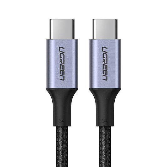 USB-C Data- en Oplaadkabel - USB-C UGREEN US316, 100W, 2m, Gri