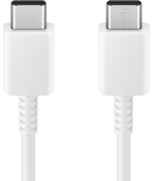 USB-C data- en oplaadkabel - USB-C Samsung EP-DA705BWE, 25W, 1m, Wit GP-TOU021RFBWW