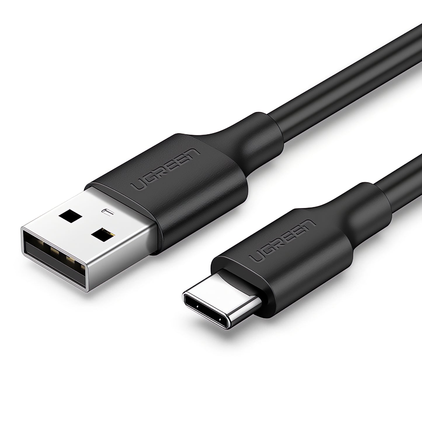 Data- en Oplaadkabel USB-A - USB-C UGREEN US287, 18W, 2m, Zwart