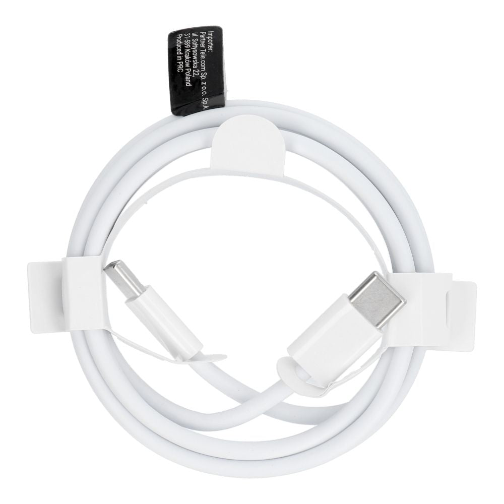 USB-C Data- en Oplaadkabel - USB-C OEM HD26, 30W, 1m, Wit