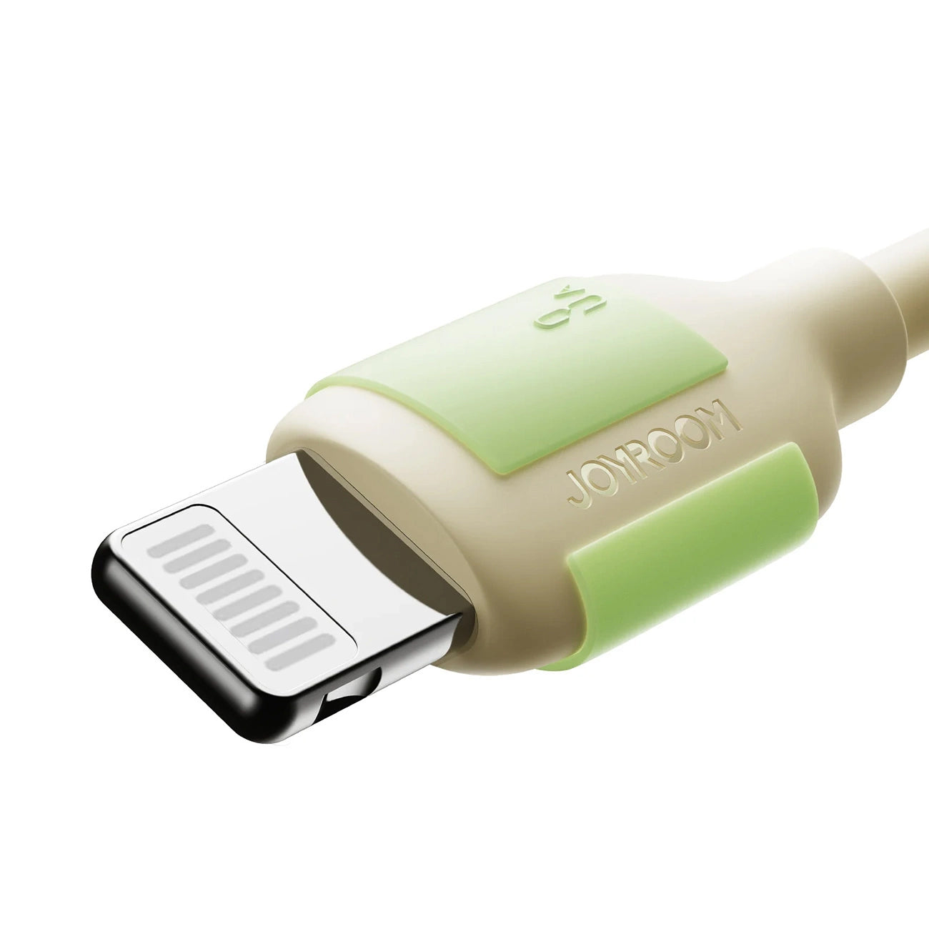 USB-A - Lightning Data- en Oplaadkabel Joyroom S-A53, 18W, 1.2m, Beige