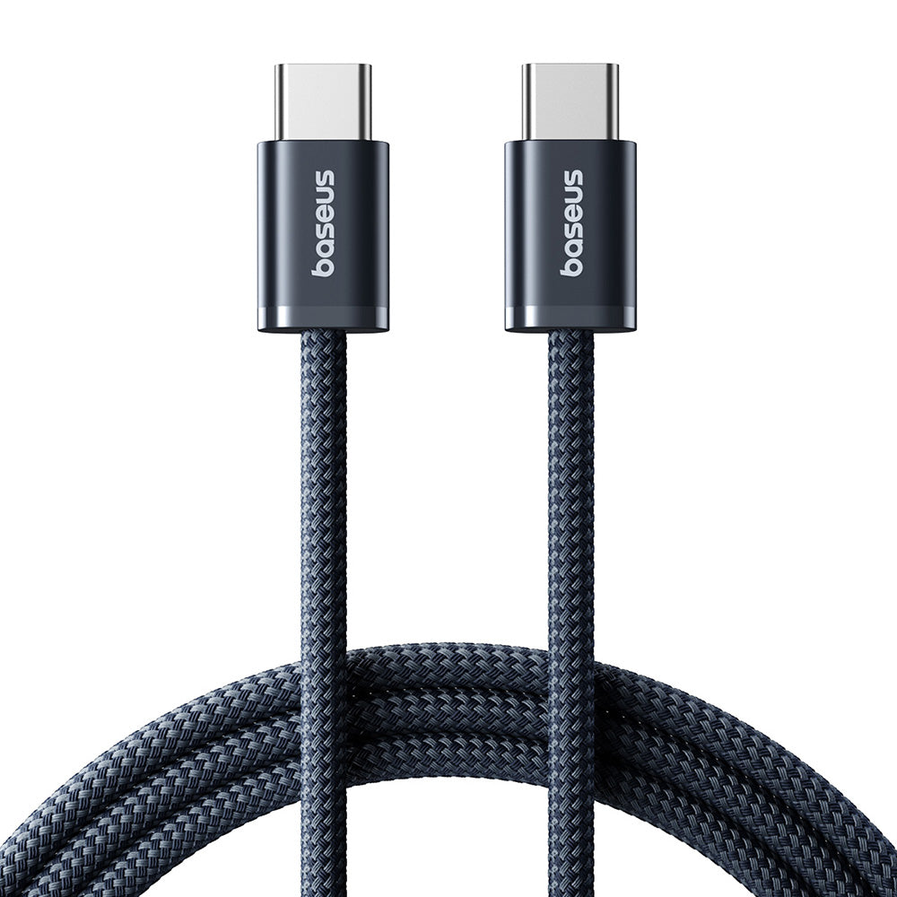 USB-C Data en Oplaadkabel - USB-C Baseus Dynamic 4 Series, 100W, 1m, Marineblauw P10381400121-00