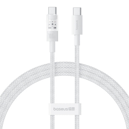 USB-C Data and Charging Cable - USB-C Baseus Gem, 100W, 2m, White P10373000211-01