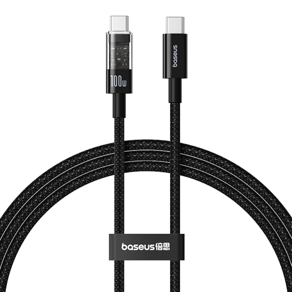 USB-C Data and Charging Cable - USB-C Baseus Gem, 100W, 2m, Black P10373000111-01