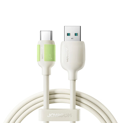 Data- en Oplaadkabel USB-A - USB-C Joyroom S-A53, 30W, 2m, Beige