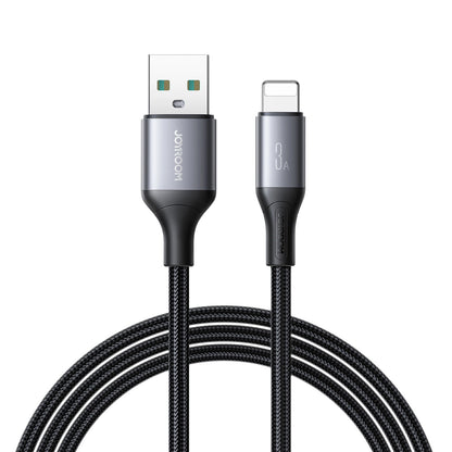 USB-A - Lightning Joyroom S-A28 Flash Data- en Oplaadkabel, 18W, 2m, Zwart
