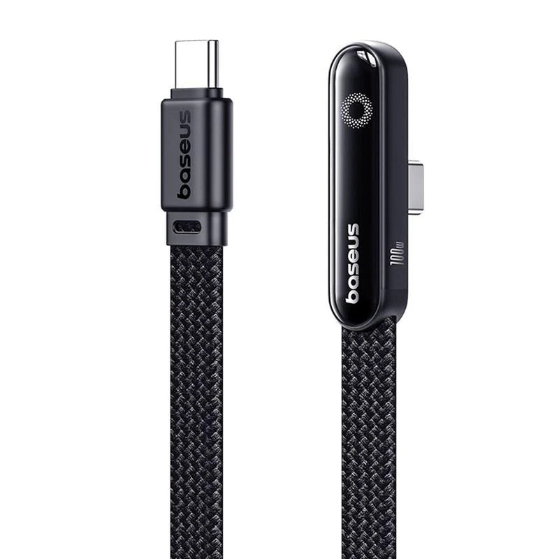 Data- en Oplaadkabel USB-C - USB-C Baseus MVP 3, 100W, 1m, Zwart P10382500121-00