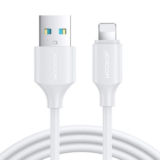 Data- en Oplaadkabel USB-A - Lightning Joyroom S-A9, 18W, 1m, Wit