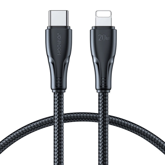 Data- en Oplaadkabel USB-C - Lightning Joyroom S-A11, 20W, 1.2m, Zwart