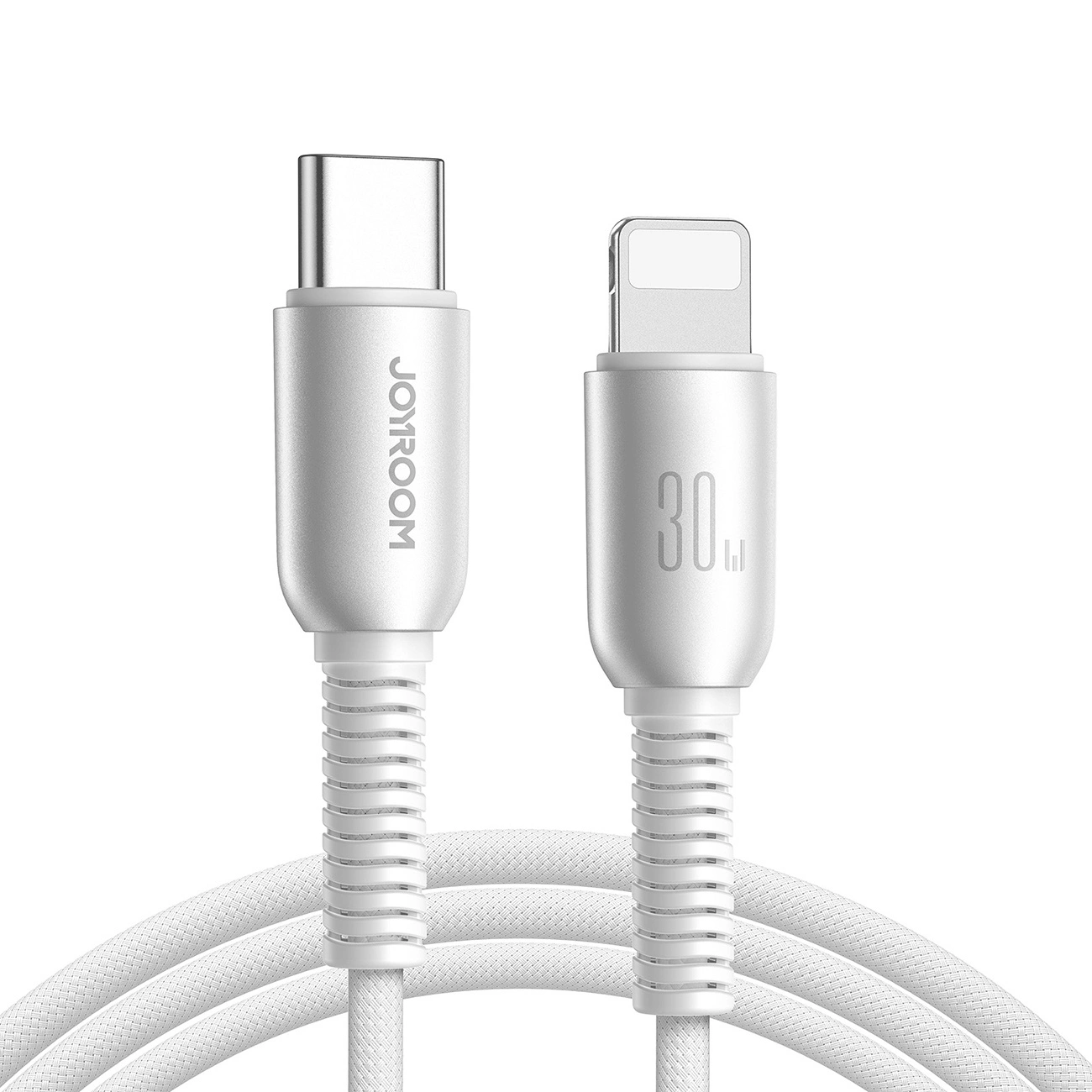 USB-C to Lightning Data and Charging Cable Joyroom S-A51, 30W, 1.2m, Gray