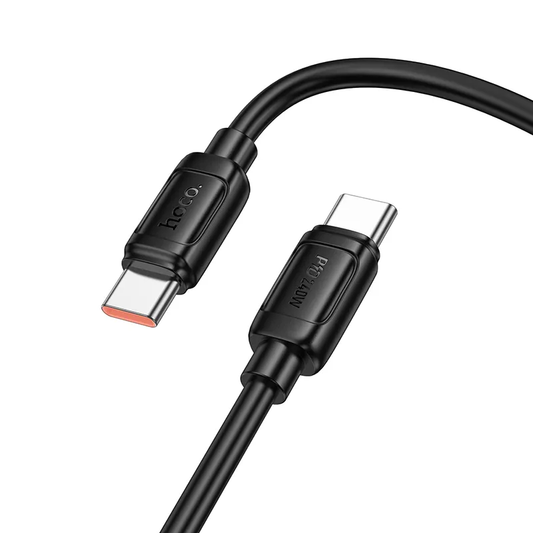 USB-C Data- en Oplaadkabel - USB-C HOCO X115, 240W, 1m, Zwart