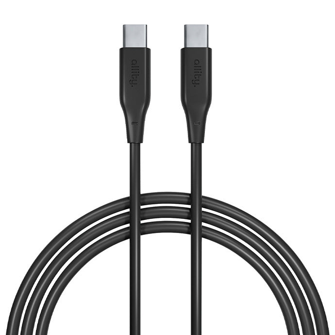 USB-C Data- en Oplaadkabel - USB-C Allity. AUC-02, 100W, 2m, Zwart