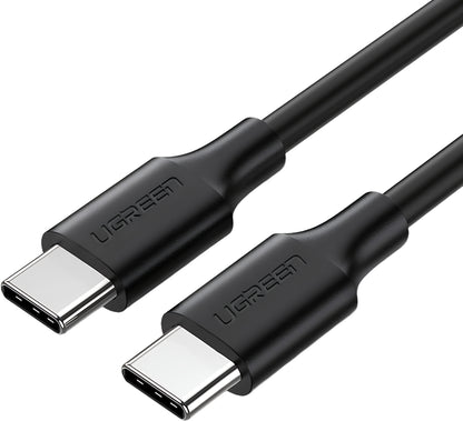 USB-C Data and Charging Cable - USB-C UGREEN US286, 60W, 3m, Black