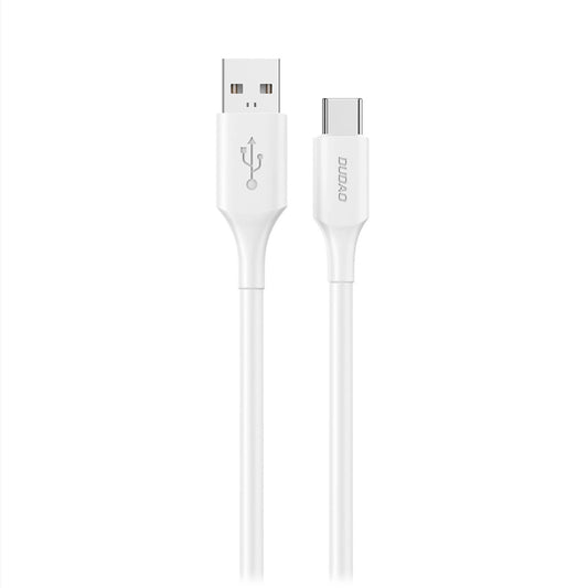 Data- en Oplaadkabel USB-A - USB-C Dudao L2sT, 60W, 1.2m, Wit