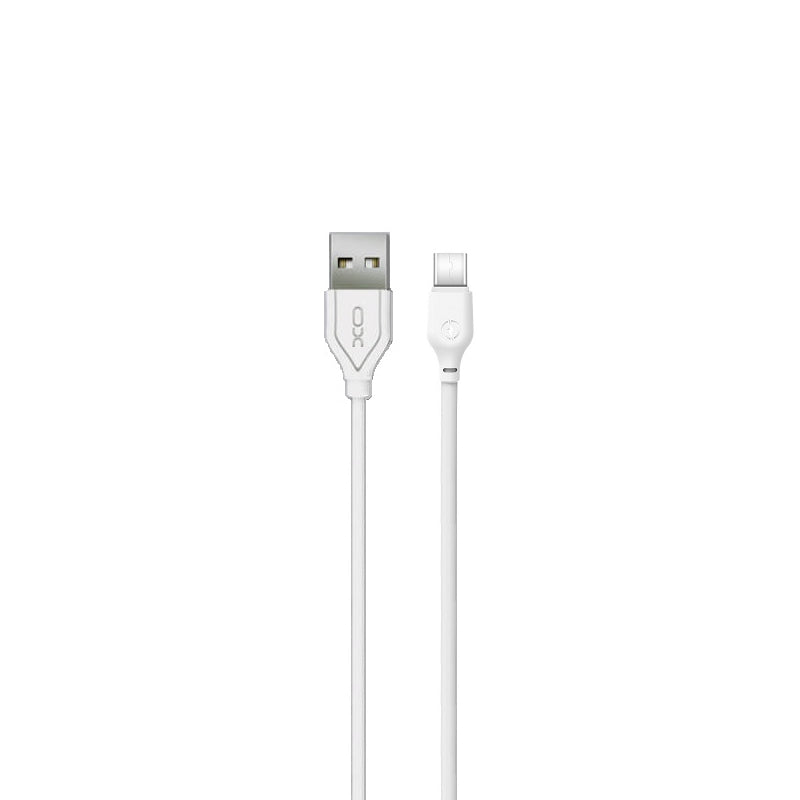 Data- en Oplaadkabel USB-A - USB-C XO Design NB103, 18W, 2m, Wit