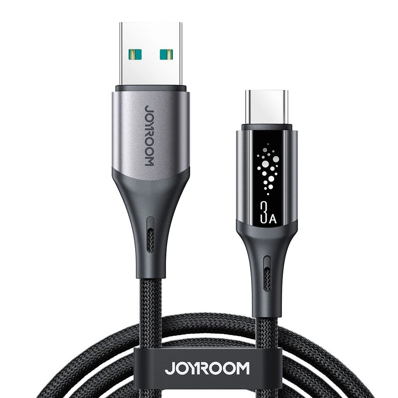 Data- en Oplaadkabel USB-A - USB-C Joyroom S-A60 StarTalk, 18W, 1.2m, Zwart