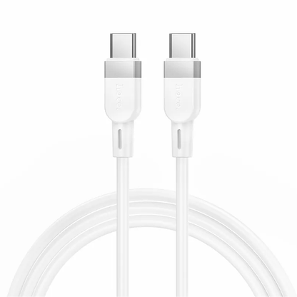 USB-C Data- en Oplaadkabel - USB-C HOCO X109, 60W, 1m, Wit