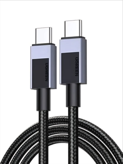 USB-C Data- en Oplaadkabel - USB-C UGREEN L512, 100W, 2m, Gri