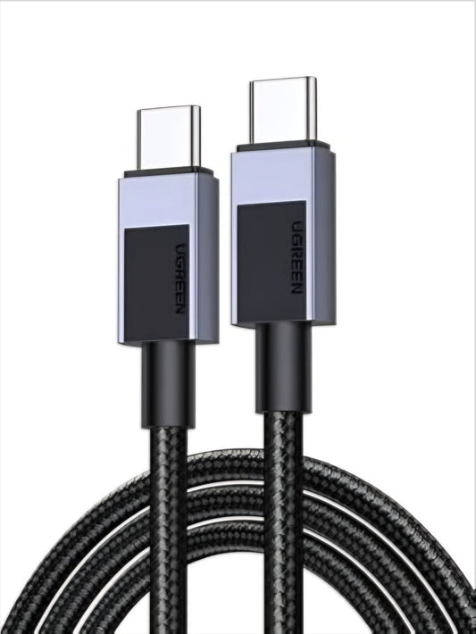 USB-C Data- en Oplaadkabel - USB-C UGREEN L512, 100W, 2m, Gri