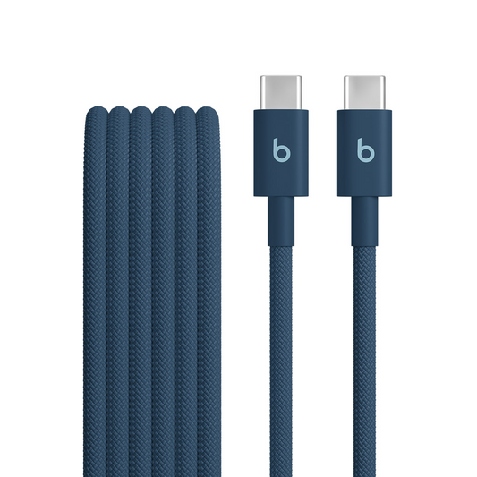 USB-C - USB-C Beats Data- en Oplaadkabel, 1.5m, Blauw MDGE4ZM/A