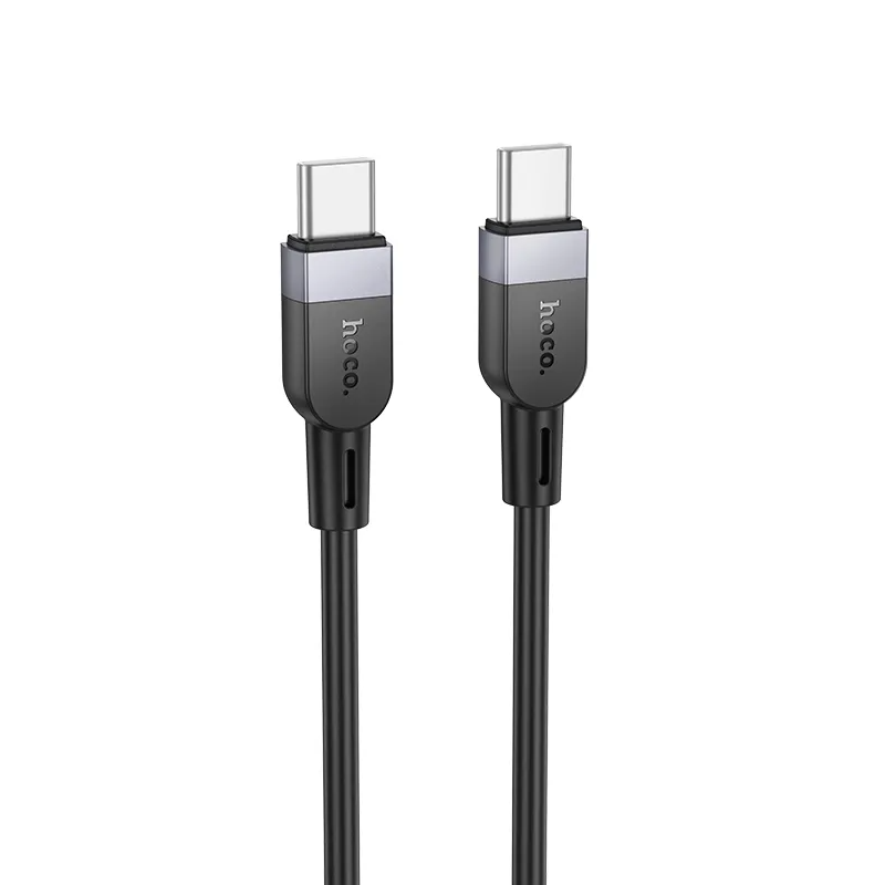 USB-C Data- en Oplaadkabel - USB-C HOCO X109, 60W, 3m, Zwart