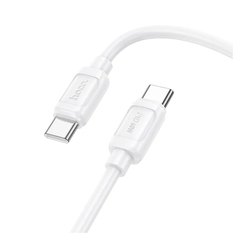 USB-C Data- en Oplaadkabel - USB-C HOCO X115, 240W, 1m, Wit