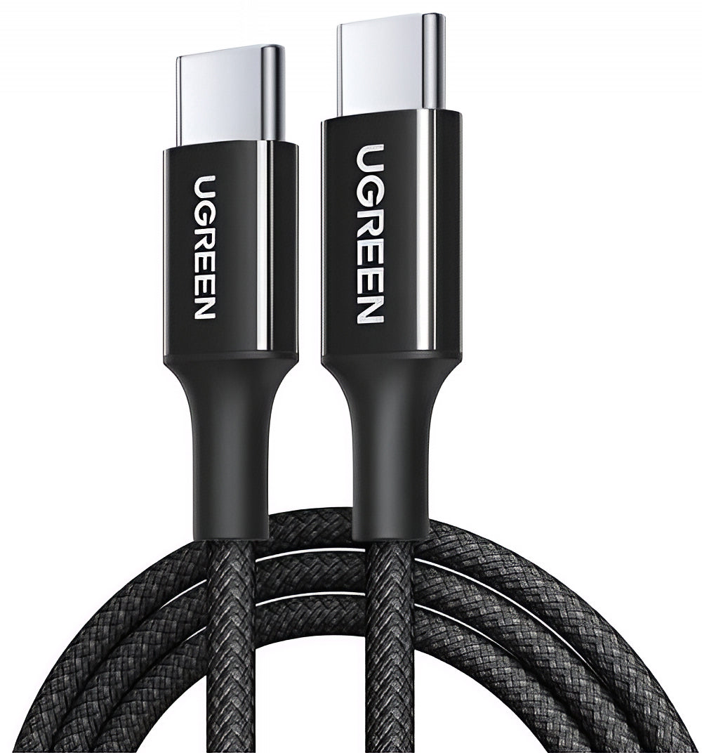 USB-C Data- en Oplaadkabel - USB-C UGREEN L502, 100W, 2m, Zwart