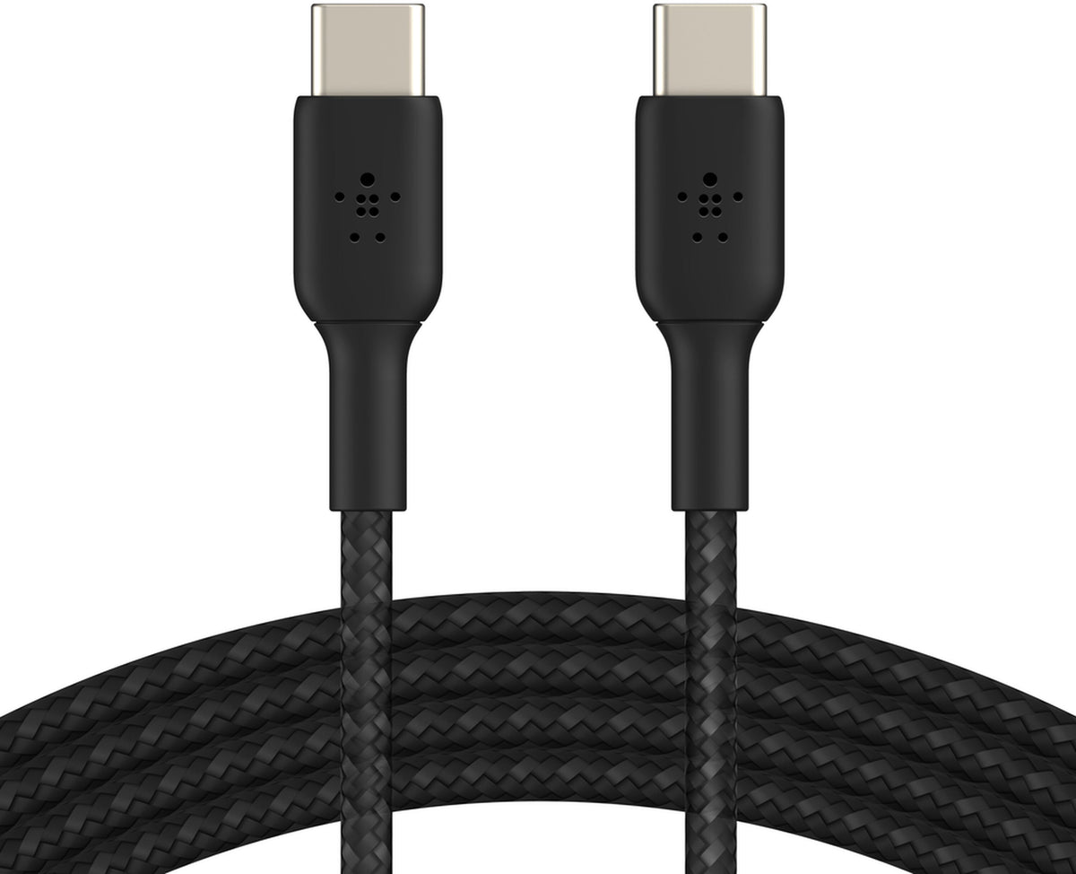 USB-C Data- en Oplaadkabel - USB-C Belkin BoostCharge Pro, 60W, 2m, Zwart CAB004bt2MBK