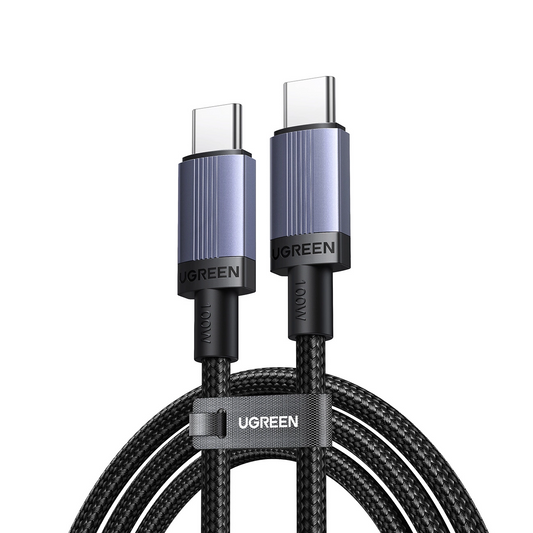 USB-C Data- en Oplaadkabel - USB-C UGREEN, 100W, 3m, Zwart