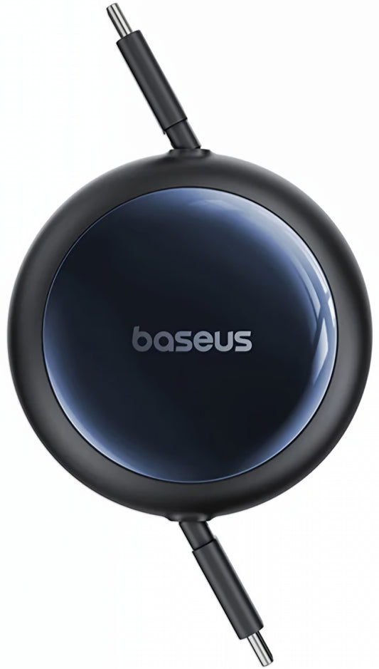 USB-C Data- en Oplaadkabel - USB-C Baseus Nomos, 100W, 1,5m, Zwart P10370900123-00