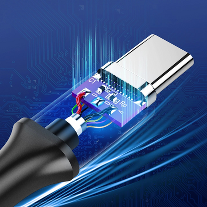 USB-A - USB-C Data- en Oplaadkabel UGREEN US184, 18W, 0.5m, Zwart