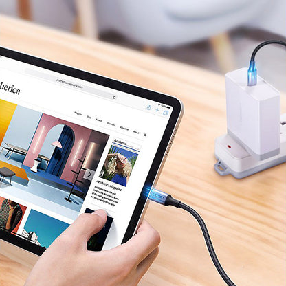 USB-C Data- en Oplaadkabel - USB-C UGREEN US316, 100W, 2m, Gri