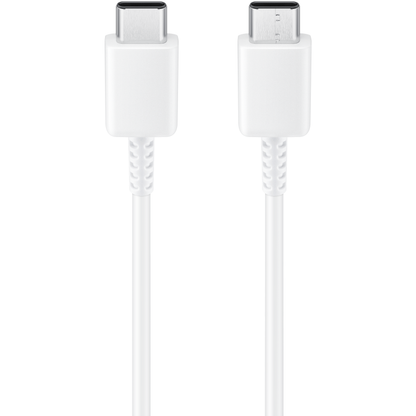 USB-C - USB-C Data- en Oplaadkabel Samsung EP-DN980BWE, 25W, 1m, Wit GH39-02115A