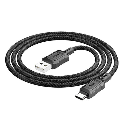 Data and Charging Cable USB-A - USB-C HOCO Leader X94, 18W, 1m, Black