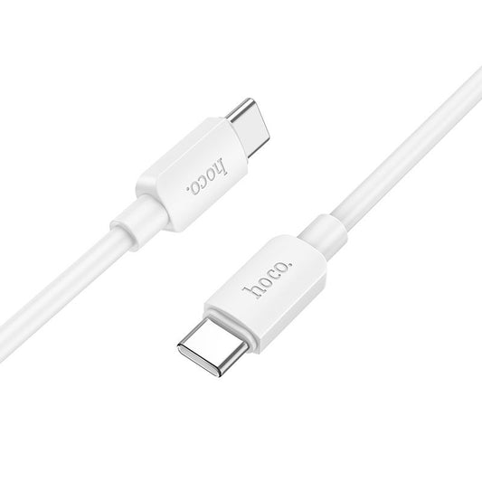 USB-C - USB-C HOCO X96 Data and Charging Cable, 60W, 1m, White